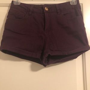 Maroon shorts